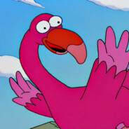 толстый фламинго