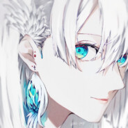 白髪の青い目の魔女