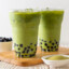 bubble tea de matcha