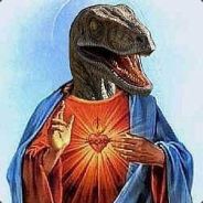 Velociraptor Jesus