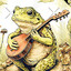 A Frog With a Banjo