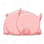 Cute Lil&#039; Piggy (^•(oo)•^)