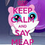 keep calm