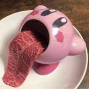 Kirby's tongue