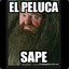 El Peluca sape!!!