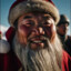 Mongolian Santa Claus