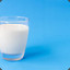 een glas melk