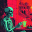 Skeleton Tea Party