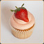 Strawberry cupcake