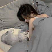 和阿芙说早晚安