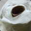 Damp toilet paper