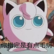 你指定有点毛病