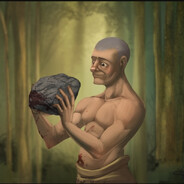 NAKED WITH A ROCK avatar