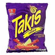A bag of Takis