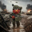 Elmo-Soldado do Exercito