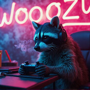 A Woozy Raccoon