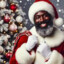 black santa