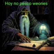 no pesco weones