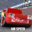 On Speed cause Lightning McQueen