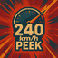 240 km/h peek