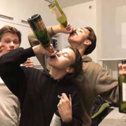 韭菜生蚝加中国劲酒