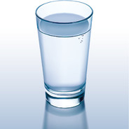 a cup of water