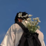 在星晴下赏花海