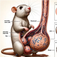 AI Generated Rat With Huge Cock