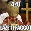 Pope Smokes Dope