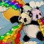 Rainbow Panda