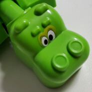 Homer, the Green Hungry Hippo