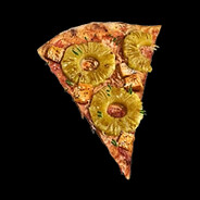 Tofu'd Tuna and Pineapple Pizza