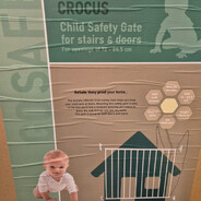 Sikkerhedsgitter skruemonteret