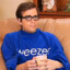 Rivers Cuomo In a Snuggie