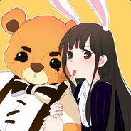 屋顶上的懒兔子