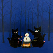 菊花侠大战桃花怪