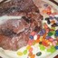 Milk Steak with Jelly Beans