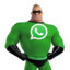 whatsapp mr incredible