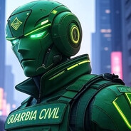 Cyborg Ninja Guardia Sivil