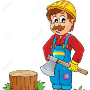 Jochen der alte Holzfäller