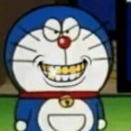 邪恶坏笑无脖蓝猫