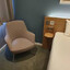 Hotel Room Cuck Chair
