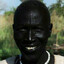 dark chocolate colored man