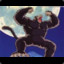 Baboon on the moon
