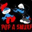 Pop a smurf