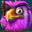 Purple Pirot Bird