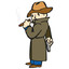 mysterious stranger