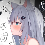 140cm白丝灰发傲娇小猫娘