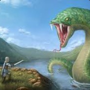 Giant Poisonous Snake