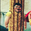 y su ayudante el churro